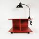 Modernist wall table-cabinet, mutaro, interlubke, germany, 1970s.