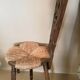 Chaise art populaire/art nouveau