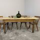 Old farmhouse table in fir, bistro style – 180 cm