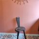 Vintage brutalist chair