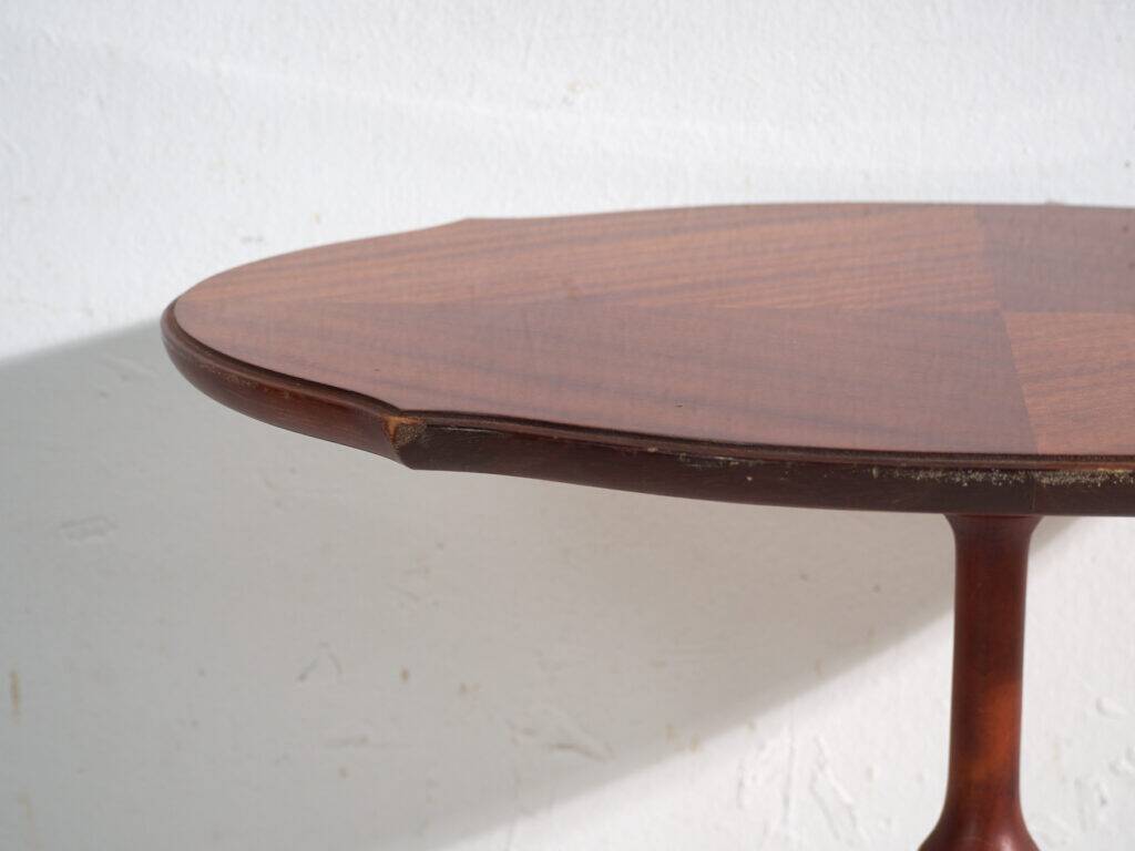 Antique tripod mahogany gueridon – Central Europe, circa 1930