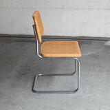 Set of 7 'Cesca' dining chairs by Marcel Breuer.