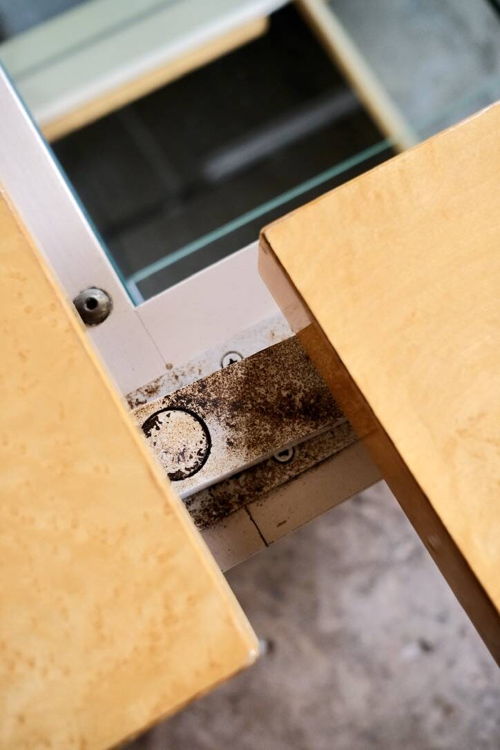 Ash burl bar coffee table, Paul Michel for Roche Bobois, 1980s