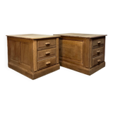 Raw oak drawer furniture
