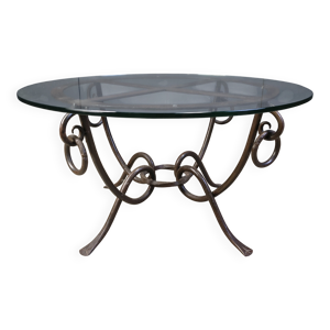 Table basse en fer forgé - 1940