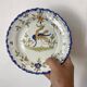 Dessert plates with old Martres Tolesane