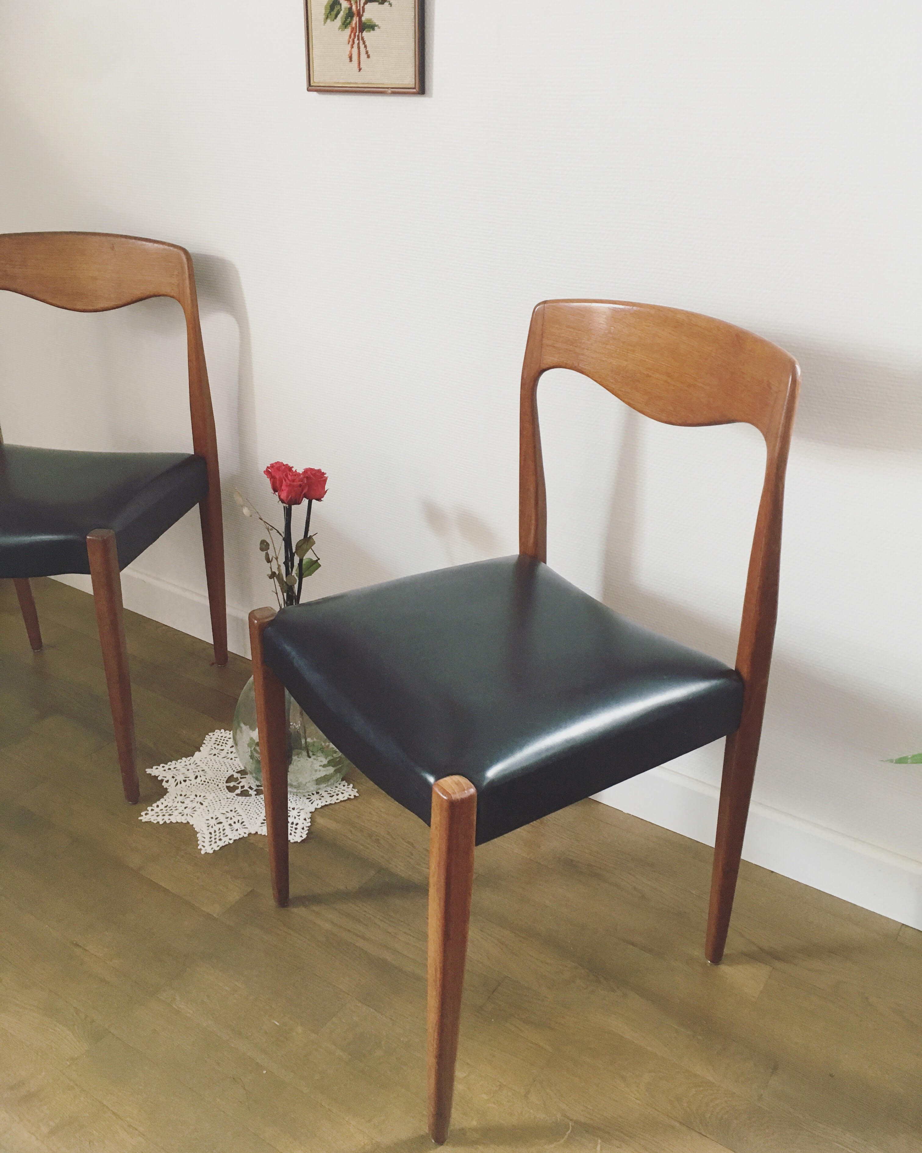 Pair of chair Roche bobois years 60