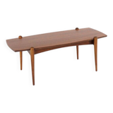 Coffee table 'Bilderdijk' - dutch design - mid century modern in teak