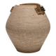 vase ovoïde en céramique texturée, 1940s