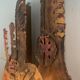 Raw expressive wall sconces by Francesco Pasinato