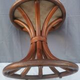 Bamboo and rattan stool “tam tam style”