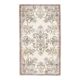 1970s Turkish Oushak Handmade Wool Cotton Beige Area Rug 120x207