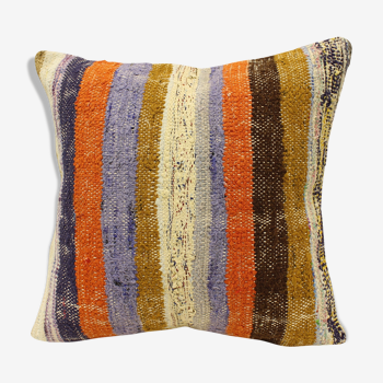 45x45 cm kilim cushion,vintage cushion cover