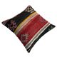 VINTAGE TURKISH KILIM CUSHION COVER , 45 X 45 CM