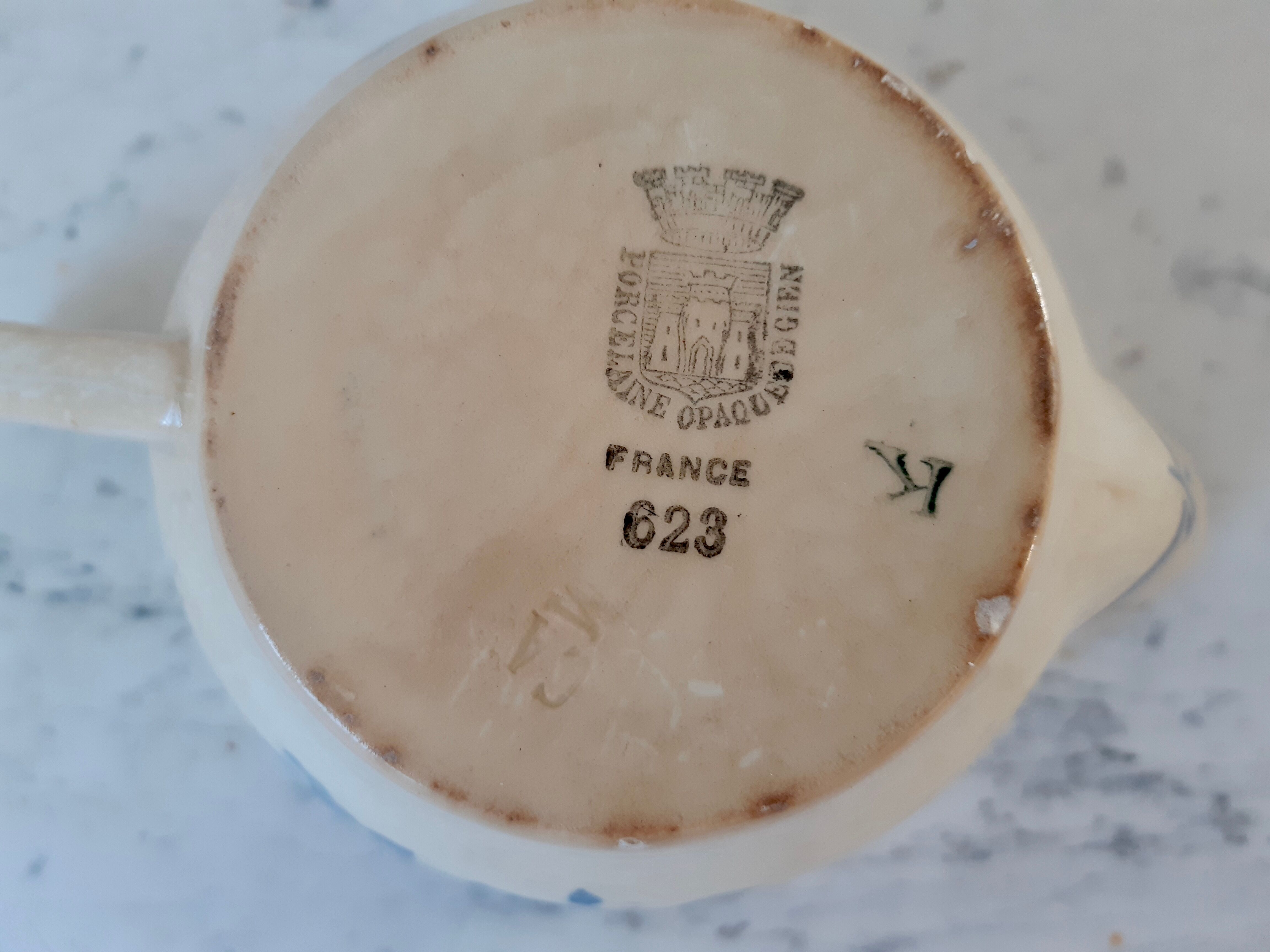 Saucière Gien 1930s