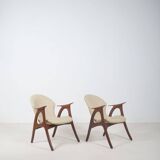 Set of Danish armchairs by Aage Christiansen for Erhardsen & Andersen, 1960