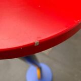 Postmodern wooden plant stand or side table