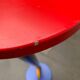 Postmodern wooden plant stand or side table