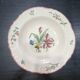 shallow dish faience Zeller ceramics old Strasbourg vintage