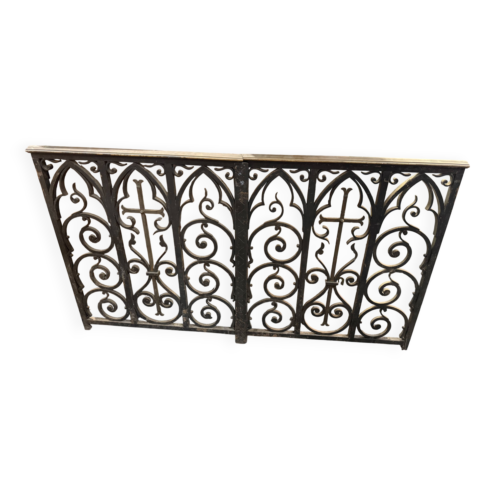 Pair of altar grilles