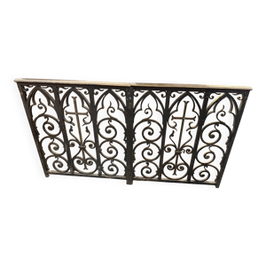 Paire de Grilles d'autel