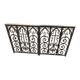 Pair of altar grilles