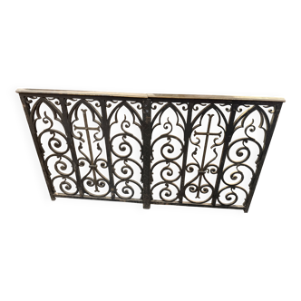 Pair of altar grilles