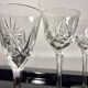 6 Crystal glasses probable production Saint Louis gold VSL