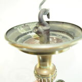 Bronze gas chandelier