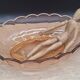 Val Saint Lambert pink salad bowl