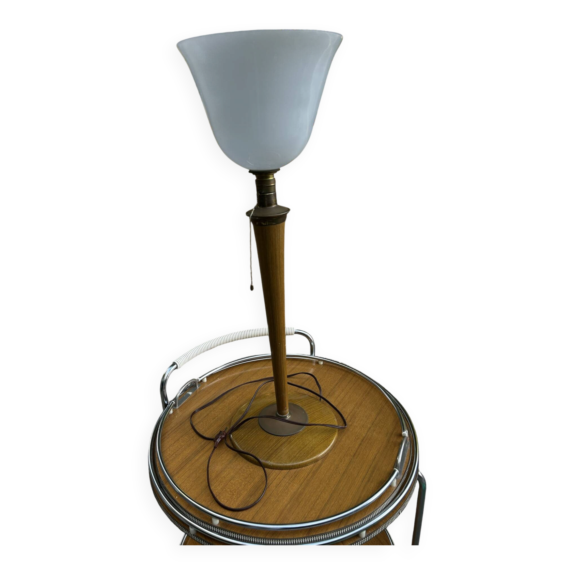 Vintage Mazda lamp from the 1940s.