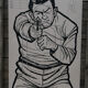 poster poster target silhouette gangster police USA