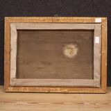 Small romantic landscape French painting from the 1920s