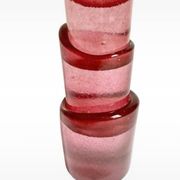 Bougeoir en verre soufflé Bernard Heesen