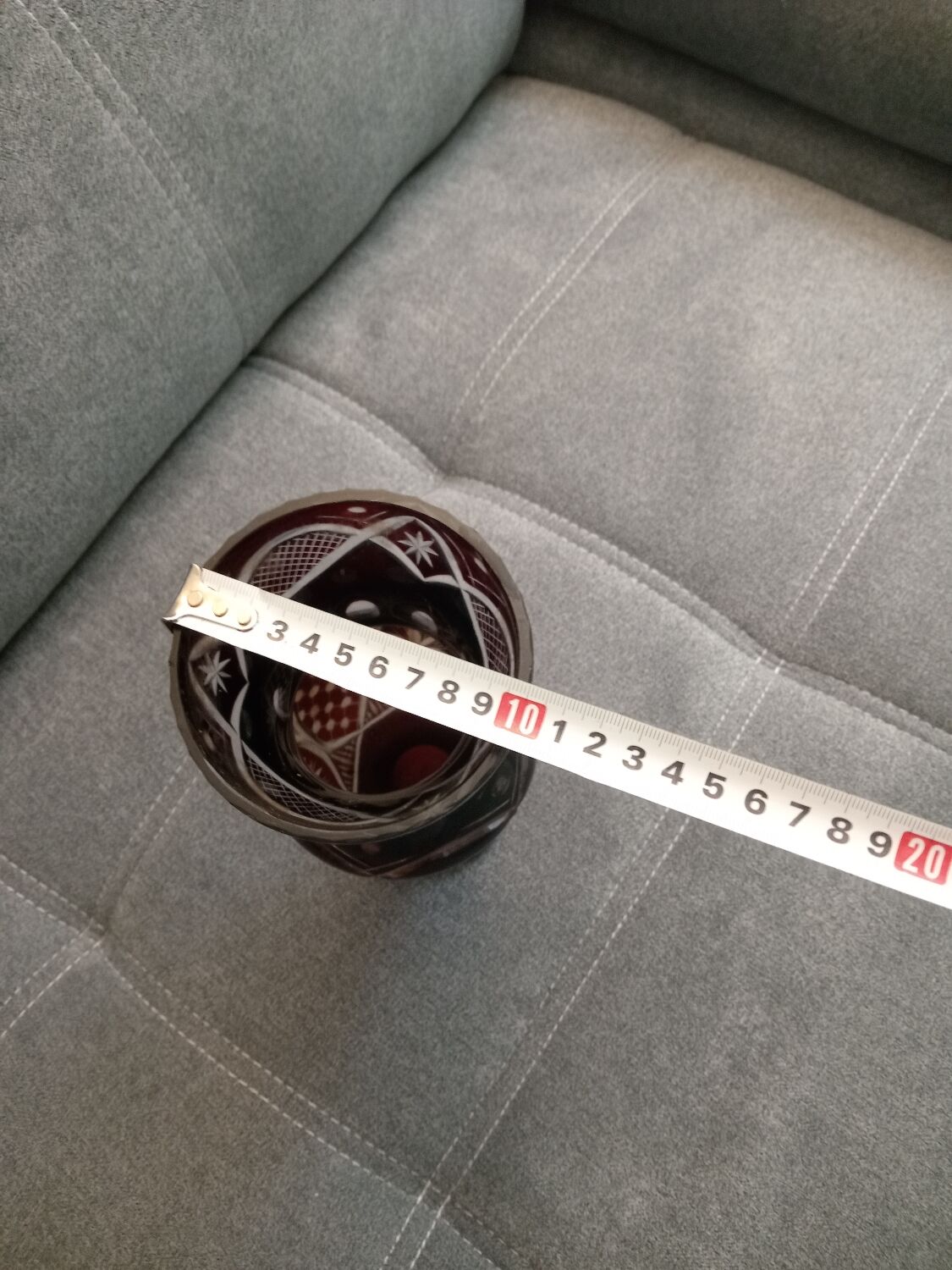 Vintage Bohemian Crystal Vase