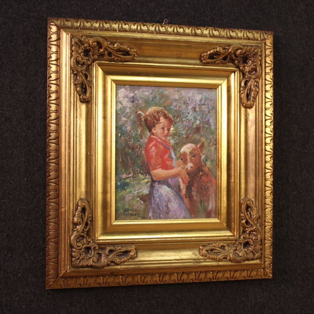 Signed painting from the 20th century