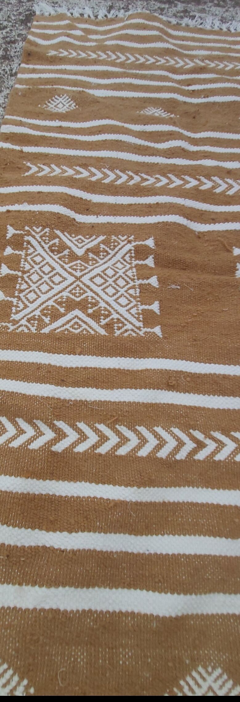 Handmade multi-coloured kilim rug in pure wool  143x90cm