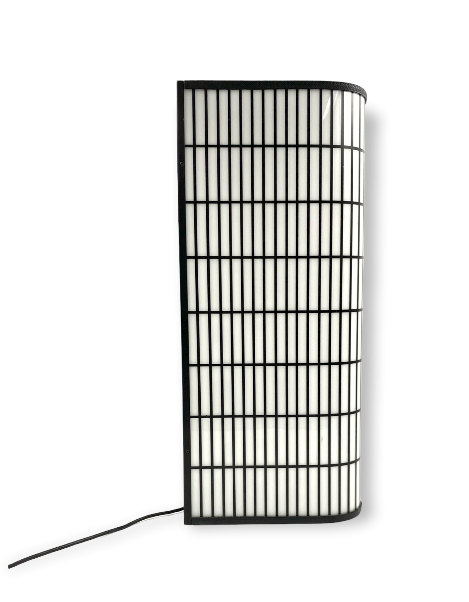 Postmodern reticulated lamp in the manner of J.Hoffman, Italy 1980s