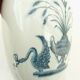 Hanging spoon pot in Paris porcelain