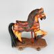 Vintage Wooden Horse on Wheels
