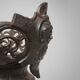 Cast Iron planter decorated with masks and lion paws, France 1850s