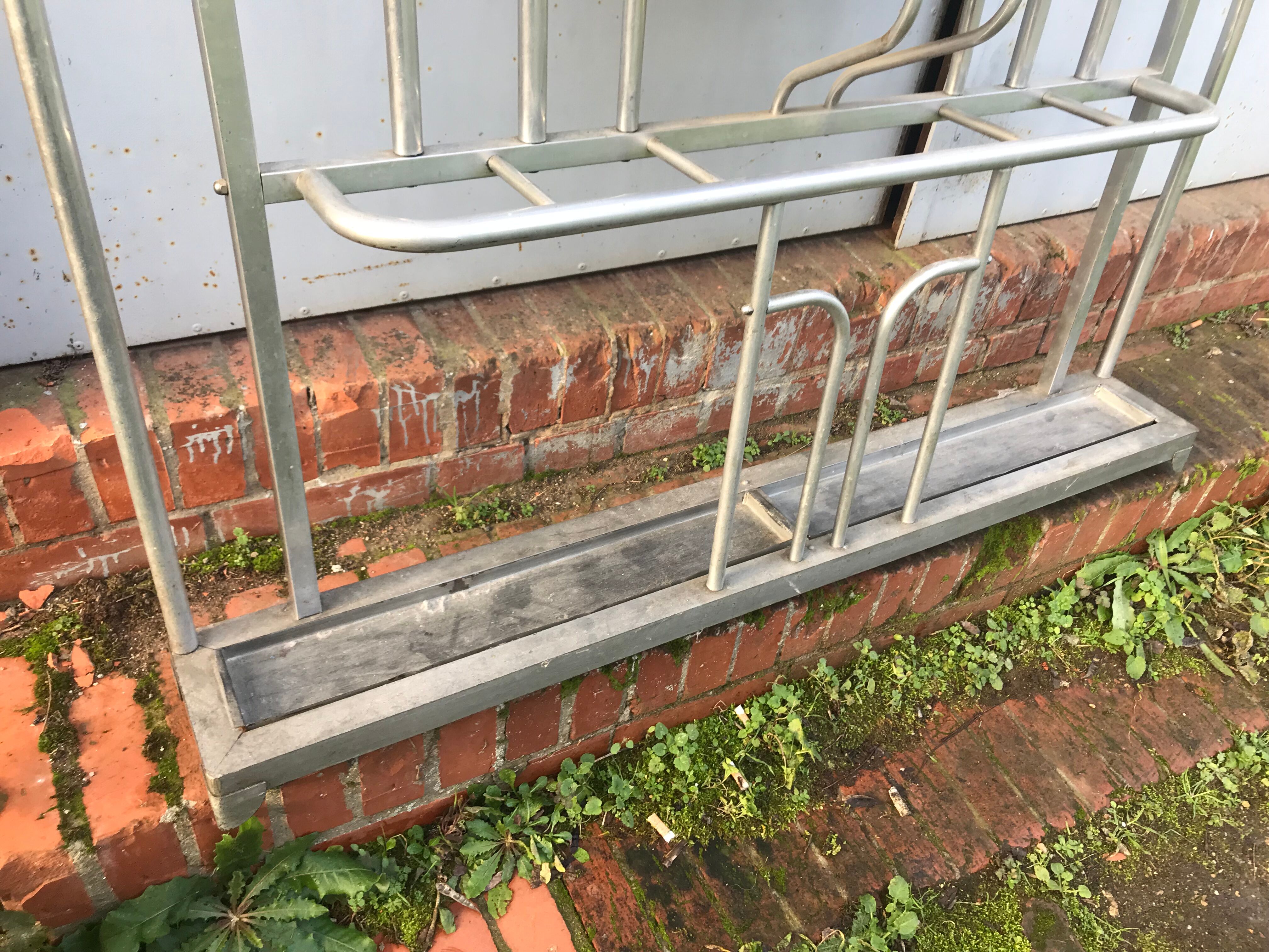 Art Deco tin cloakroom