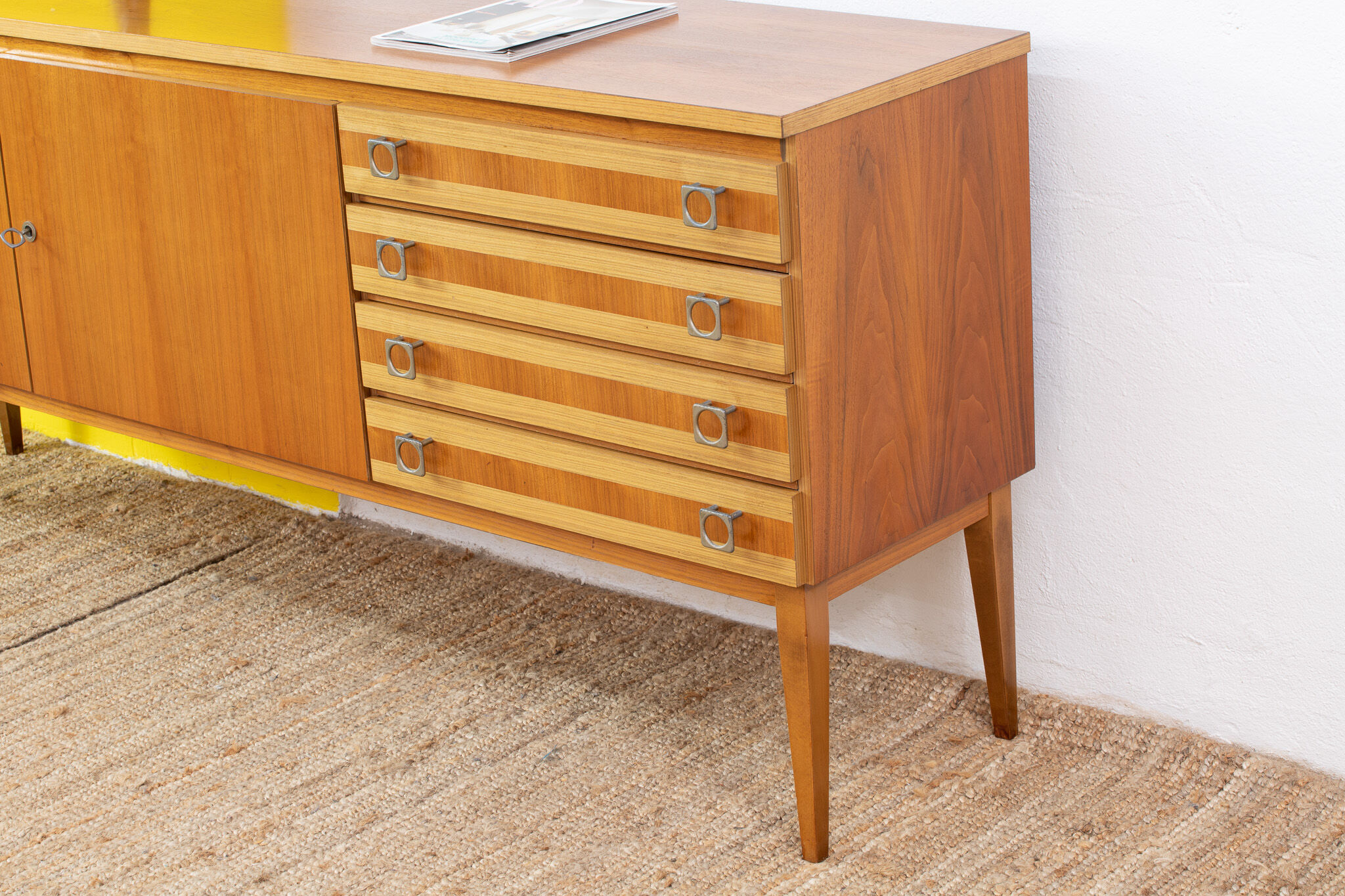 Vintage Scandinavian Enfilade – 190 cm