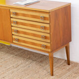 Vintage Scandinavian Enfilade – 190 cm