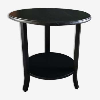 Round tripod art deco coffee table