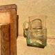 Carafe en verre vintage neuve