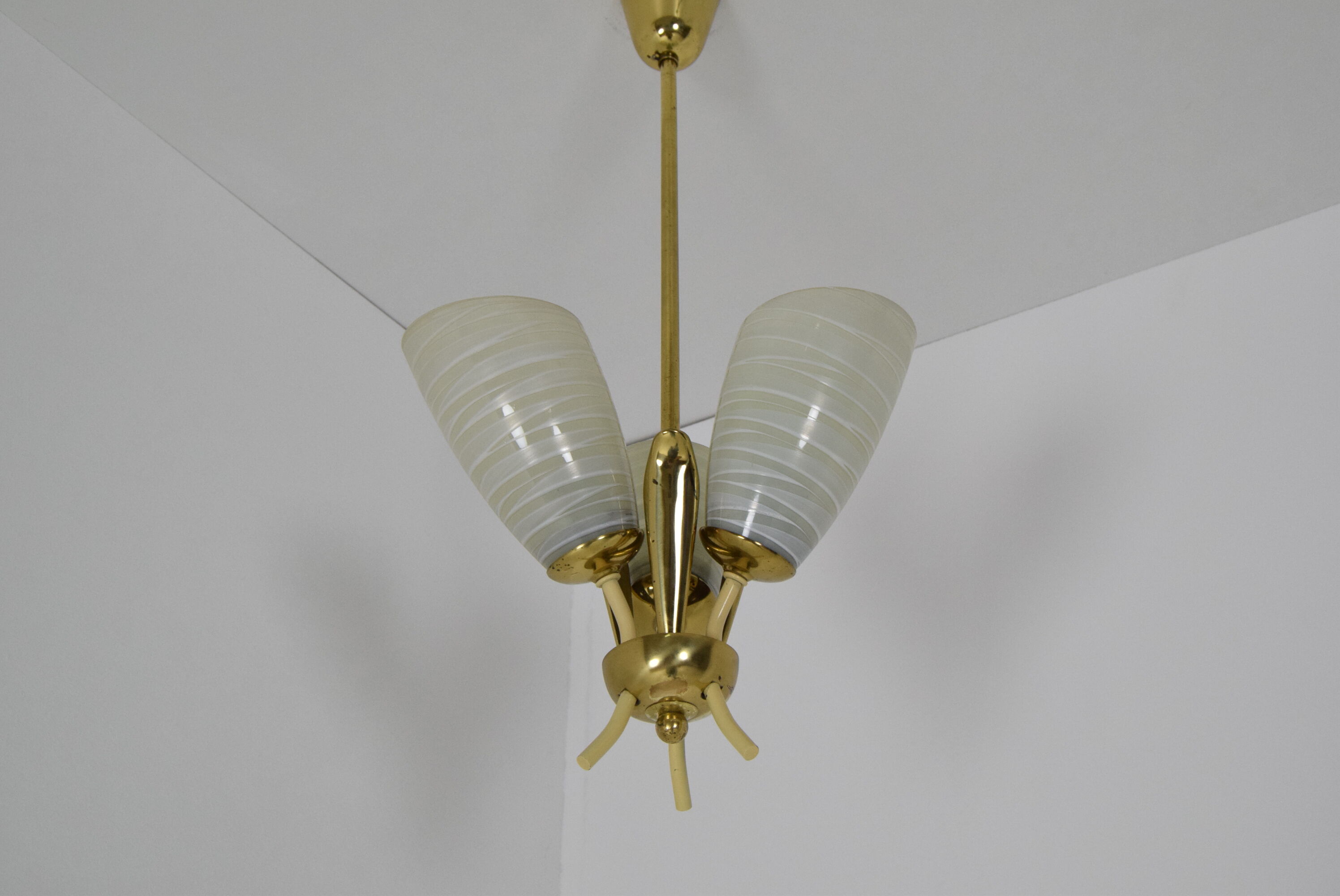 Mid-century Design Chandelier,1960's.