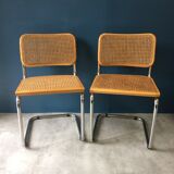 Series of 4 chairs B32 Breuer