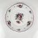 Hand-painted cake plate with rose motif, circa 1960/70