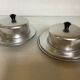 Paire de beurriers cloche anciens Belgium